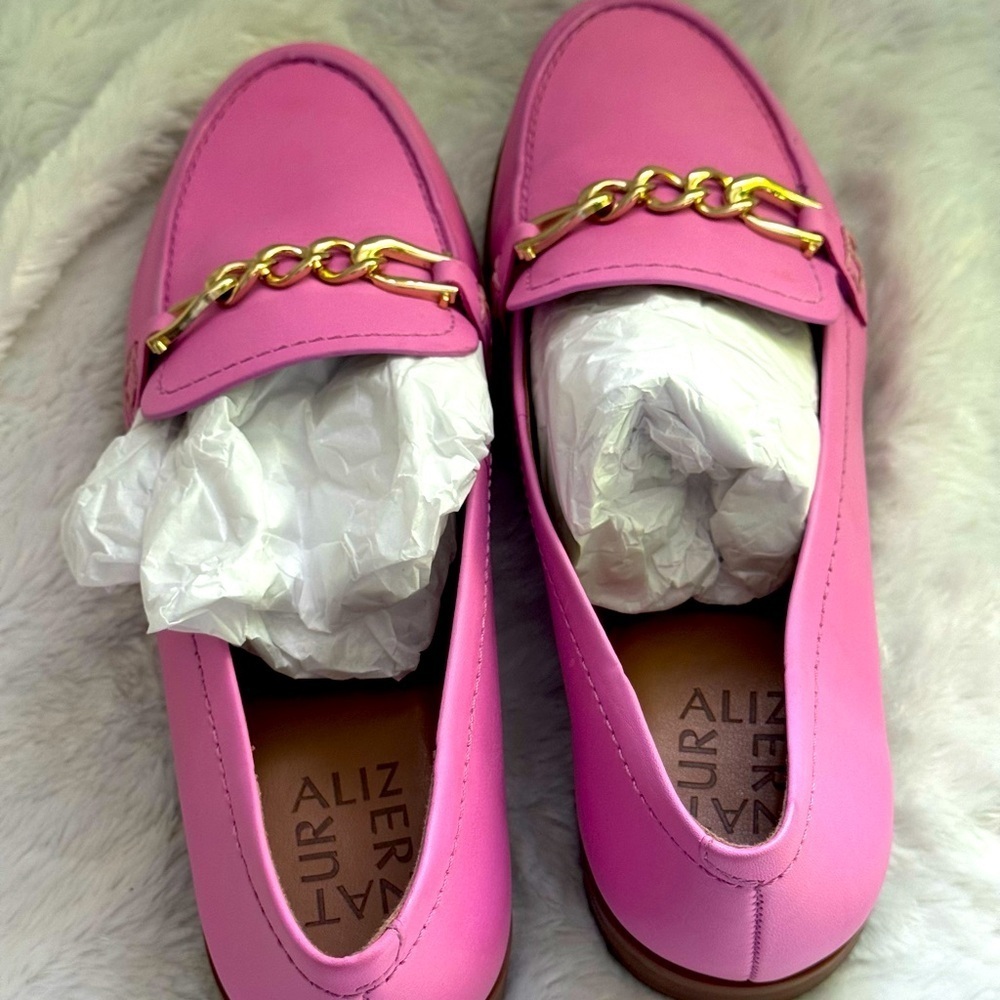 Naturalizer Women Sawyer Loafer Wild Rose Pink size 8 1/2